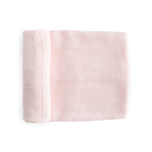 Deluxe Muslin Swaddle Blanket - Blush