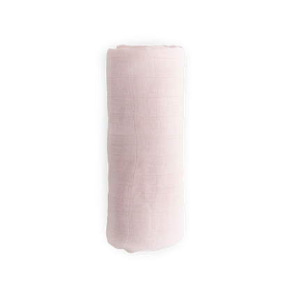 Deluxe Muslin Swaddle Blanket - Blush