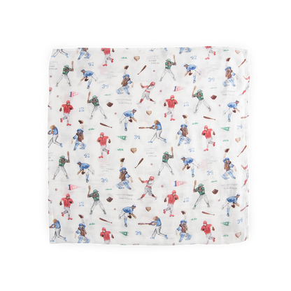 Deluxe Muslin Swaddle Blanket - Home Run