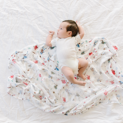 Deluxe Muslin Swaddle Blanket - Home Run