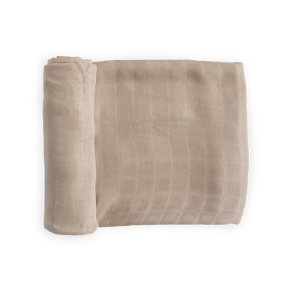 Deluxe Muslin Swaddle Blanket - Oatmeal