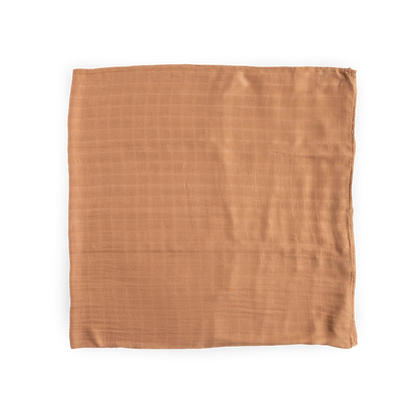 Deluxe Muslin Swaddle Blanket - Caramel