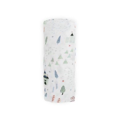 Deluxe Muslin Swaddle Blanket - Dragon Days