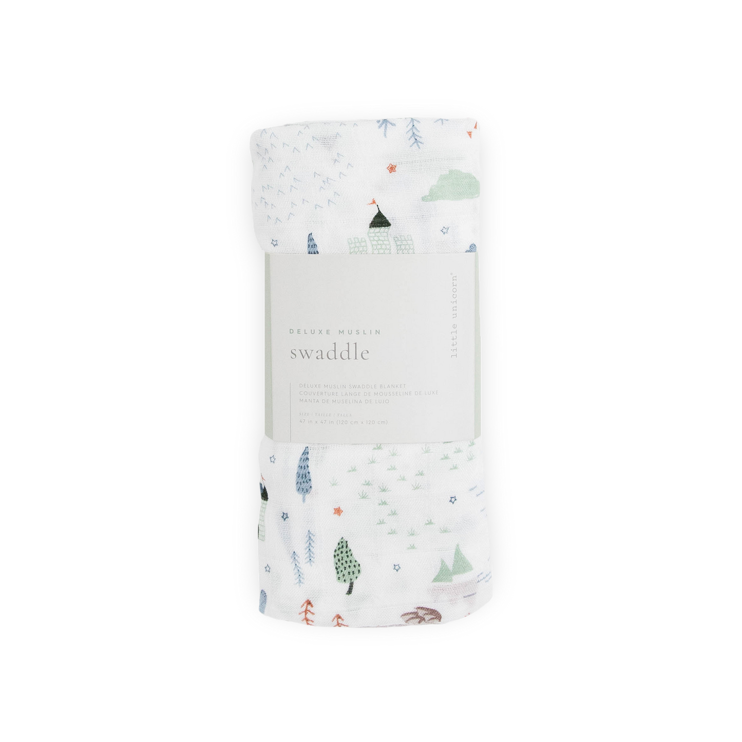 Deluxe Muslin Swaddle Blanket - Dragon Days