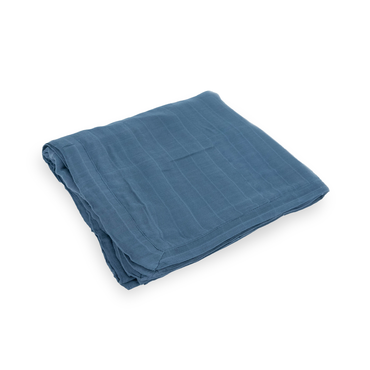 Deluxe Muslin Quilted Throw - Blue Dusk