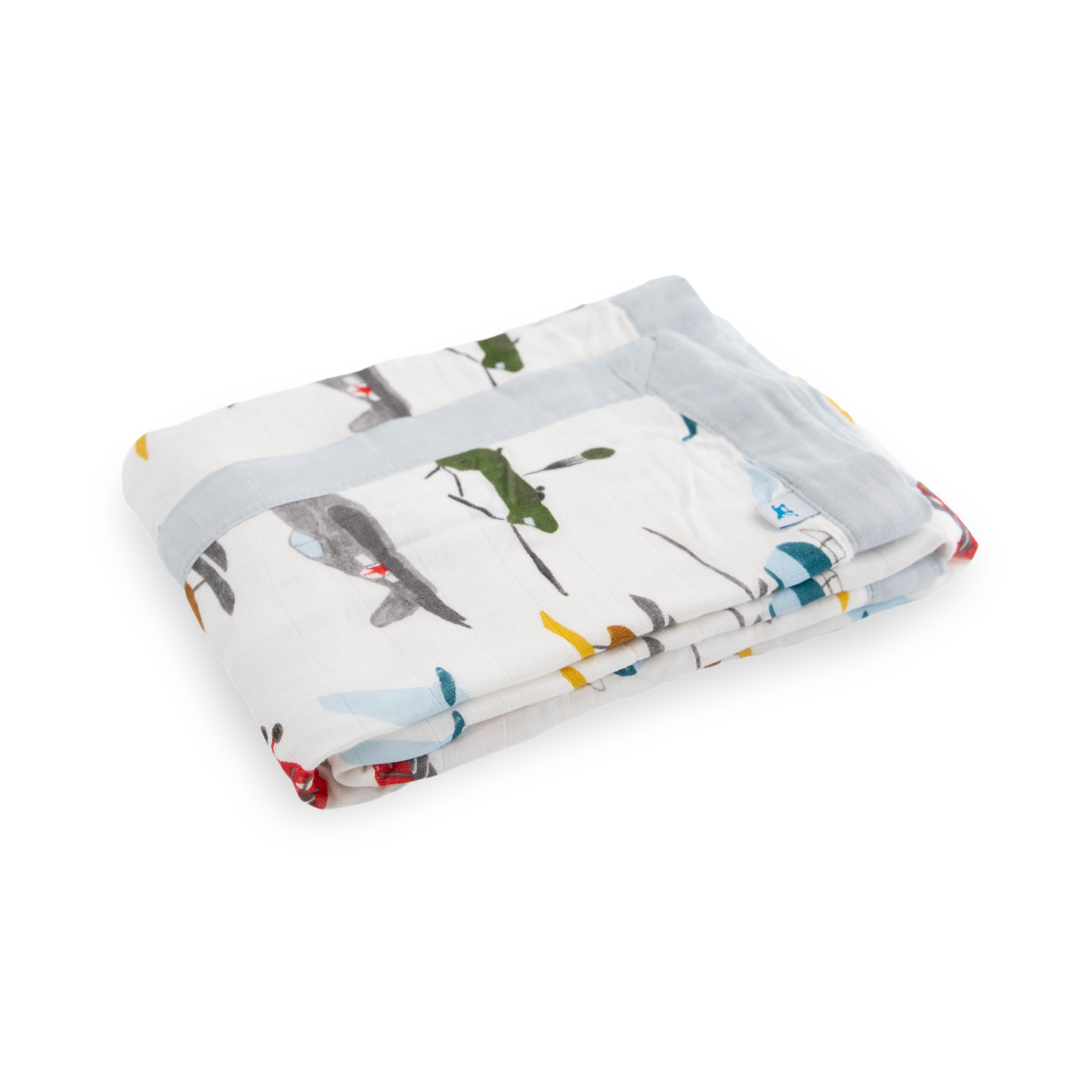 Deluxe Muslin Baby Quilt - Air Show