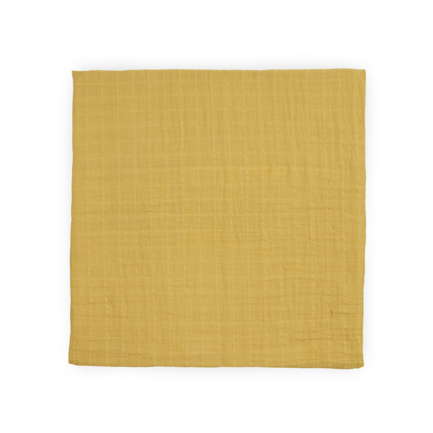 Organic Cotton Muslin Swaddle Blanket - Wheat