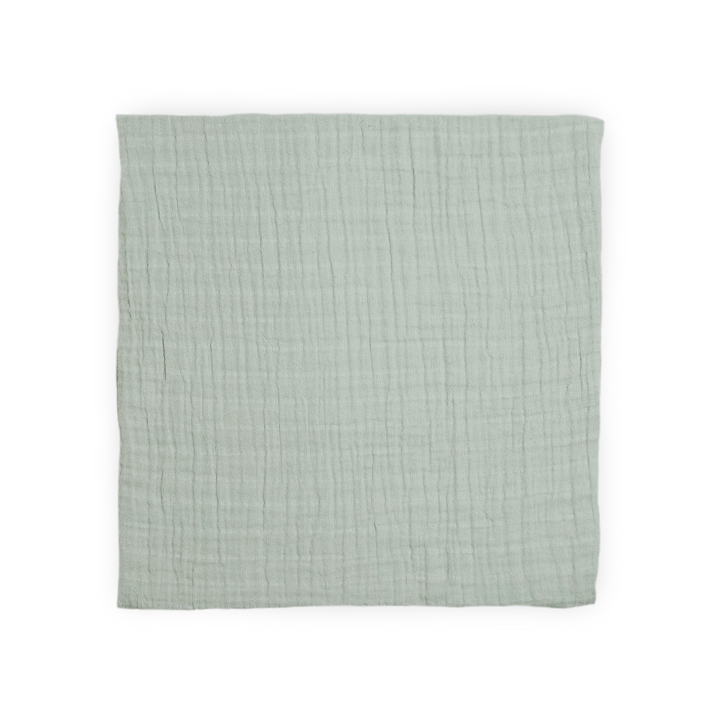 Organic Cotton Muslin Swaddle Blanket - White Sage