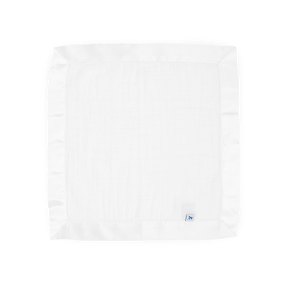 Cotton Muslin Security Blanket 3 Pack - White