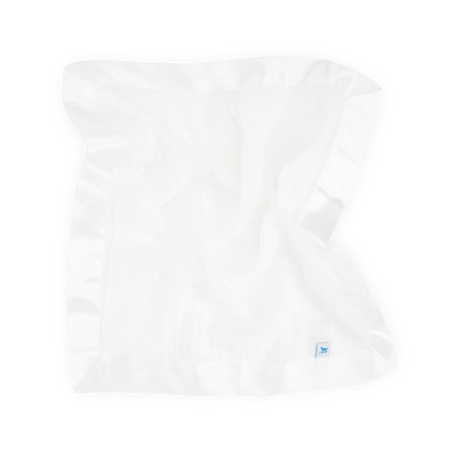 Cotton Muslin Security Blanket 3 Pack - White