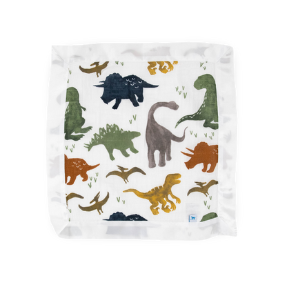 Cotton Muslin Security Blanket 3 Pack - Dino Friends