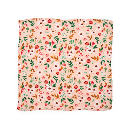 Cotton Muslin Squares 4 Pack - Vintage Floral