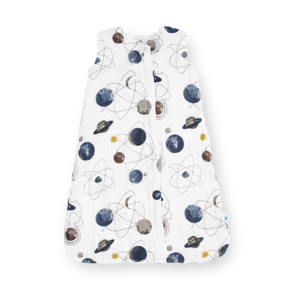 Cotton Muslin Sleep Bag - Planetary