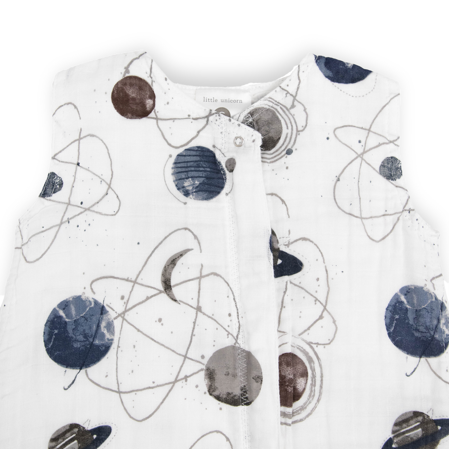 Cotton Muslin Sleep Bag - Planetary