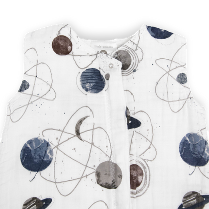 Cotton Muslin Sleep Bag - Planetary