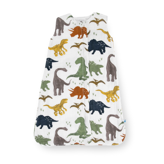 Cotton Muslin Sleep Bag - Dino Friends