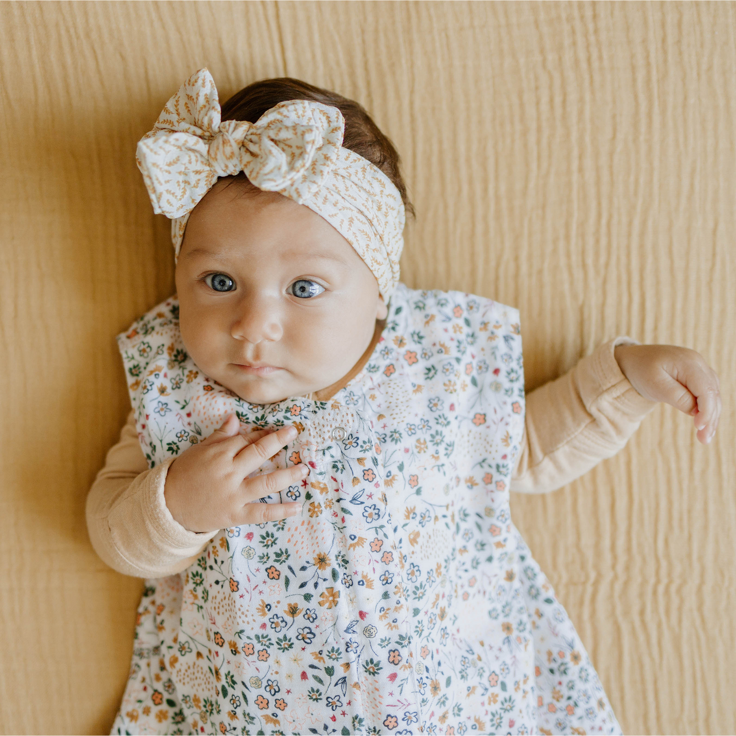 Cotton Muslin Sleep Bag - Pressed Petals