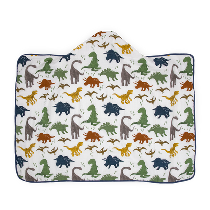 Toddler Hooded Towel - Dino Friends