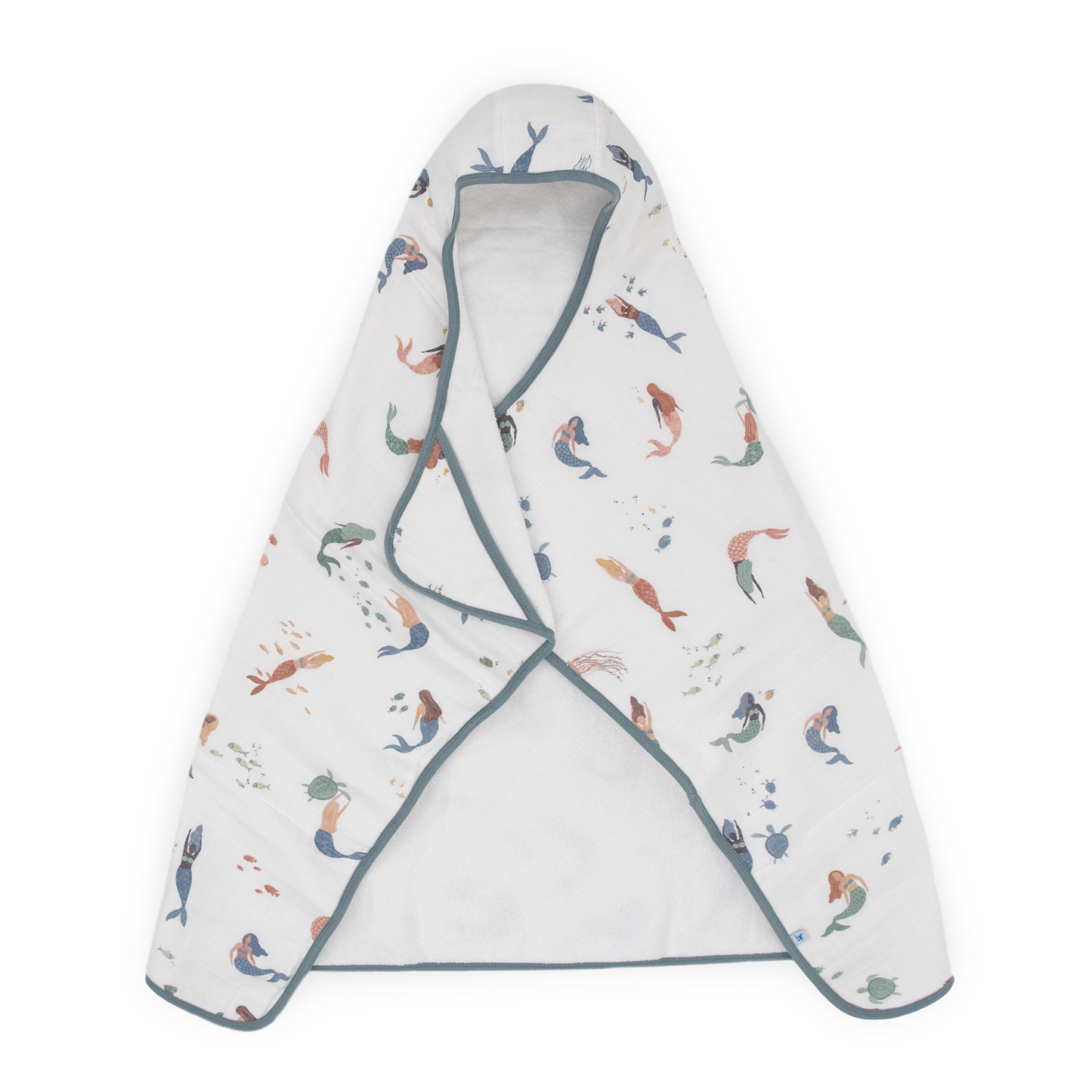 Toddler Hooded Towel - Mermaids