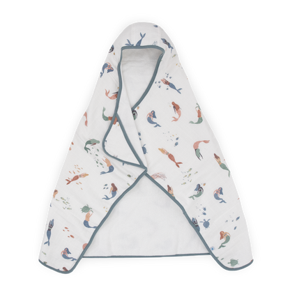 Toddler Hooded Towel - Mermaids