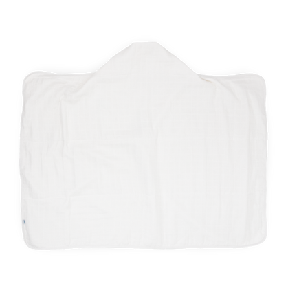 Toddler Hooded Towel - White