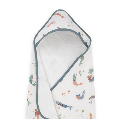 Infant Hooded Towel - Mermaids