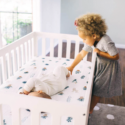 Cotton Muslin Crib Sheet - Prickle Pots