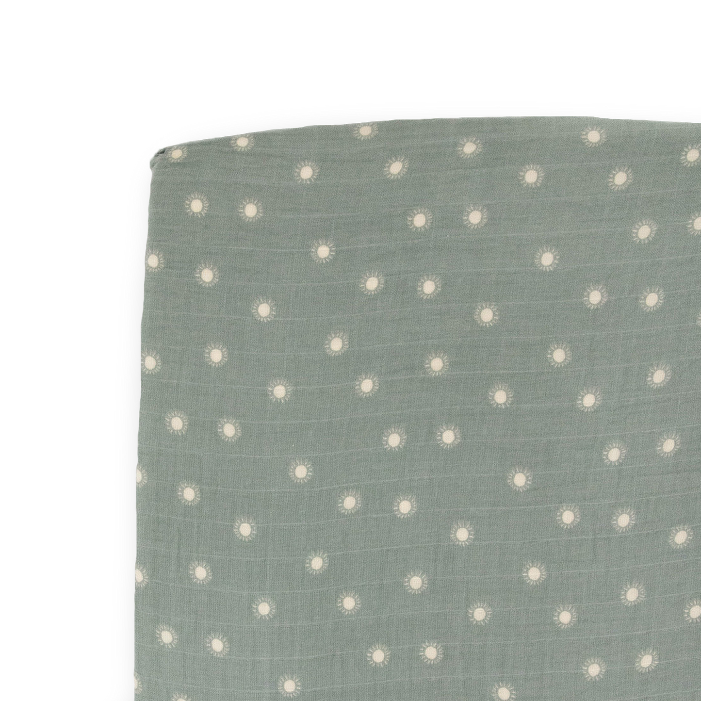 Organic Cotton Muslin Crib Sheet - Sage Suns