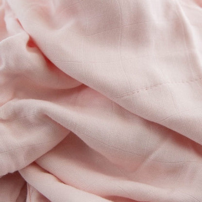 Deluxe Muslin Baby Quilt - Blush